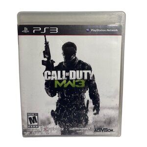 Call Of Duty PS3 Video Game MW3  Mature